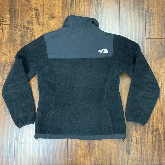 THE NORTH FACE Women’s Black Jacket Coat Zip Up Fleece Lined Size Small - Picture 9 of 11
